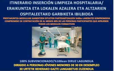 ITINERARIO INSERCION LIMPIEZA HOSPITALARIA