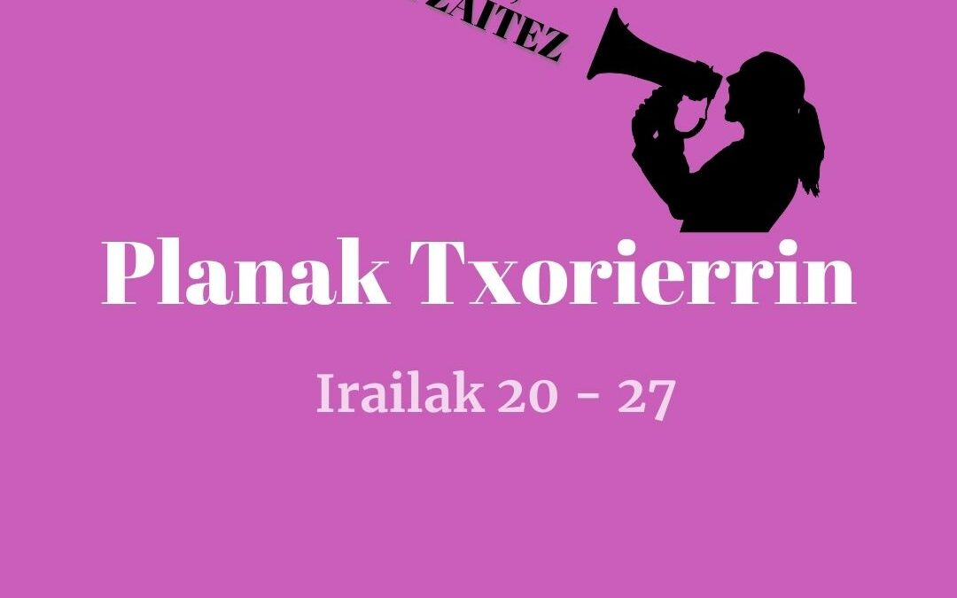 Gazte – planak: Irailaren 20tik 27ra arte