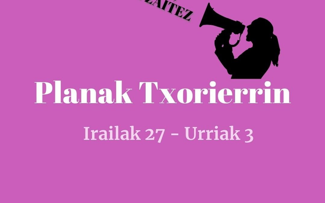 Gazte-planak Irailaren 27tik urriaren 3ra arte